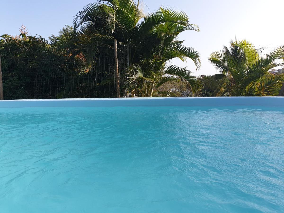 Le Goyav' Appart Avec Piscine Et Jacuzzi Au Vauclin เลอโวแกล็ง ภายนอก รูปภาพ