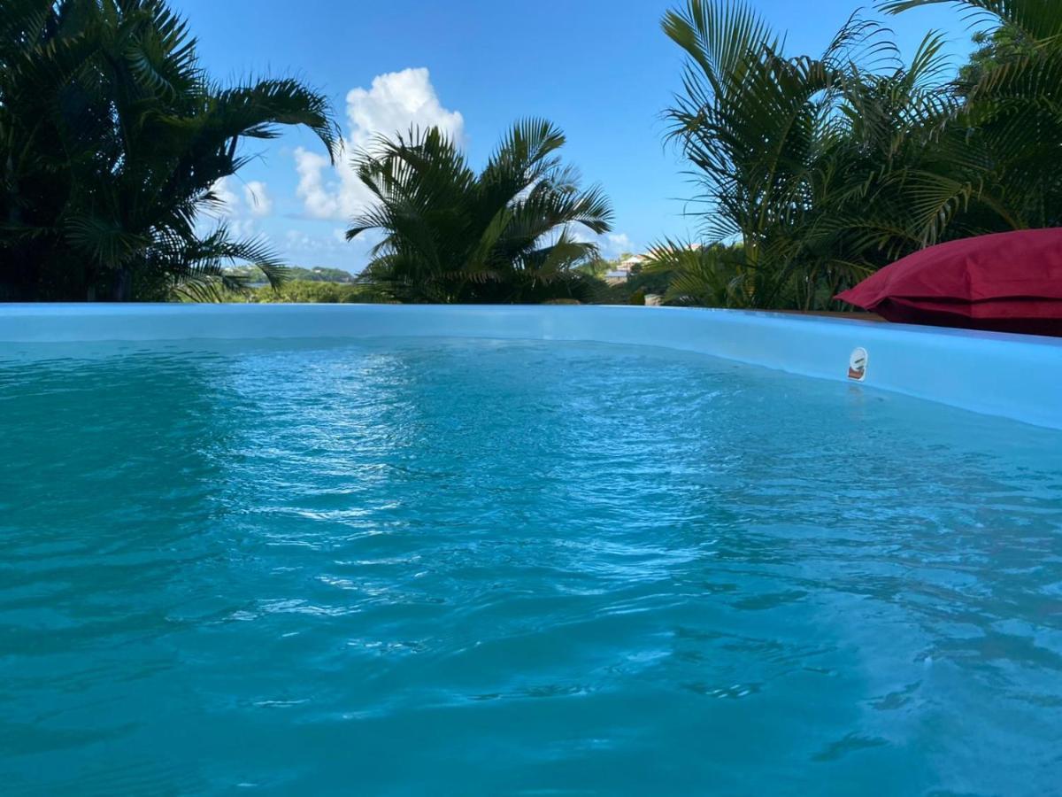 Le Goyav' Appart Avec Piscine Et Jacuzzi Au Vauclin เลอโวแกล็ง ภายนอก รูปภาพ