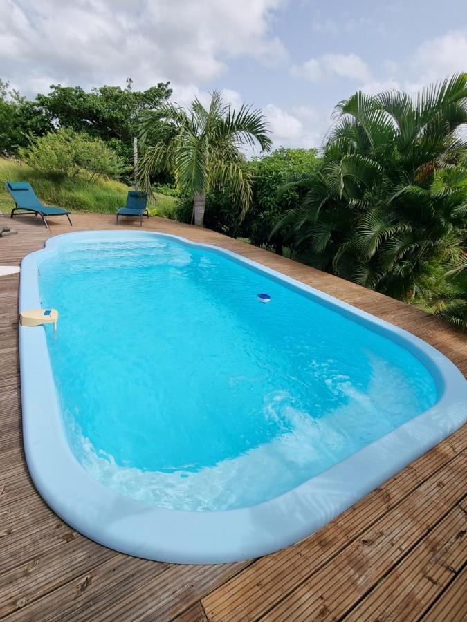 Le Goyav' Appart Avec Piscine Et Jacuzzi Au Vauclin เลอโวแกล็ง ภายนอก รูปภาพ