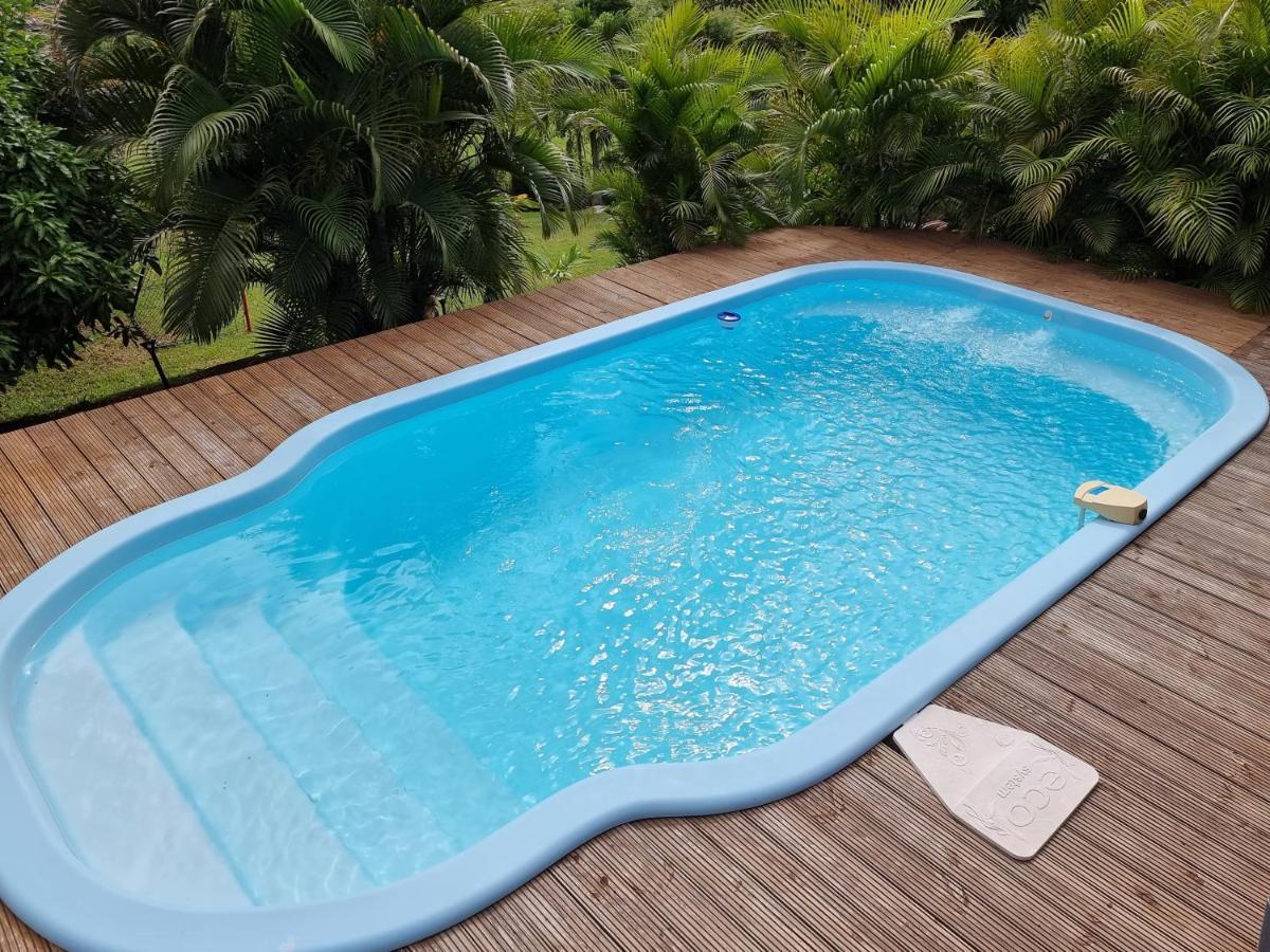 Le Goyav' Appart Avec Piscine Et Jacuzzi Au Vauclin เลอโวแกล็ง ภายนอก รูปภาพ